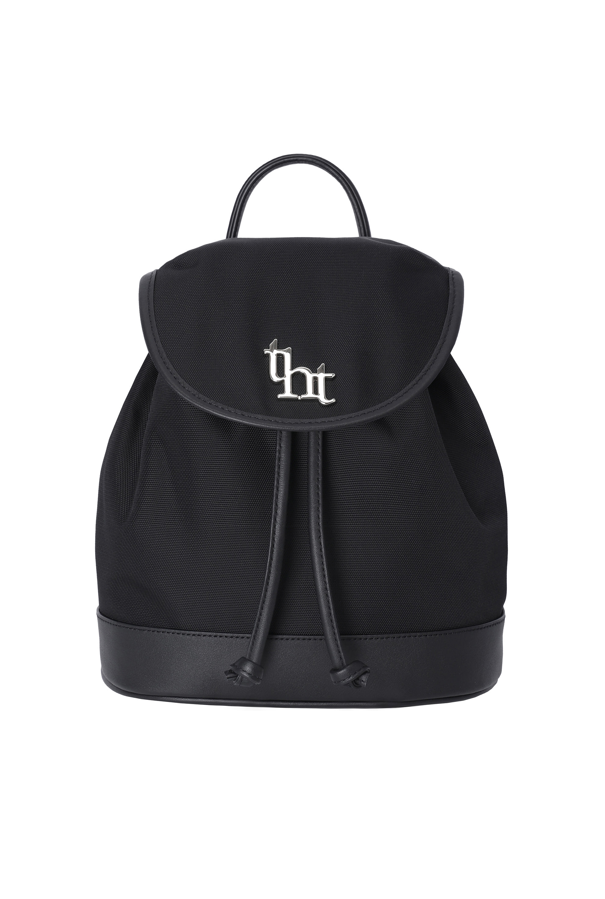 Threetimes Acorn backpack Black-